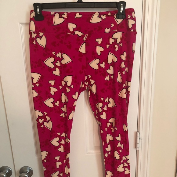 Various LulaRoe leggings: Valentines TC - Picture 1 of 4